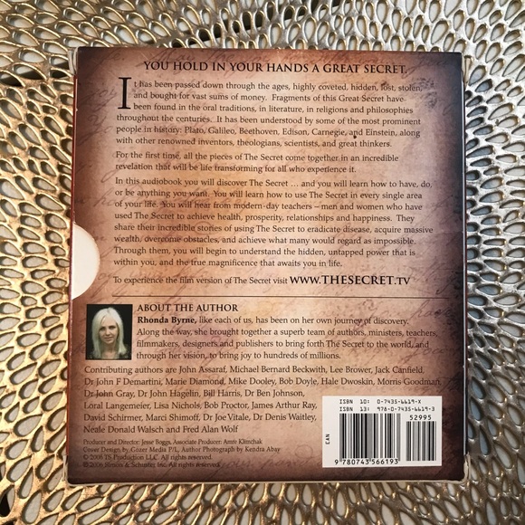 UNABRIDGED The Secret Rhonda Brynes 4 CD’s Audio - Picture 2 of 7
